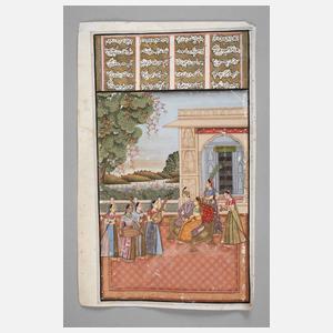 Persische Miniaturmalerei