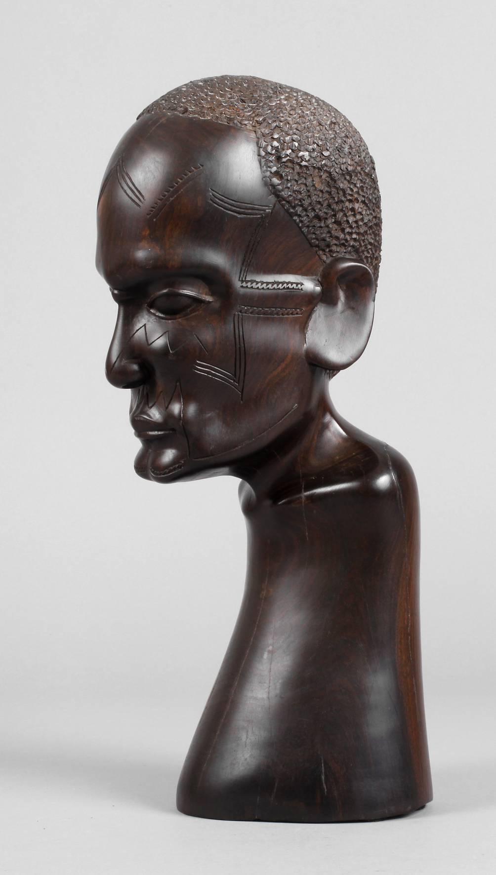 Männliche Kopfbüste