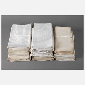 Konvolut Servietten und Handtücher