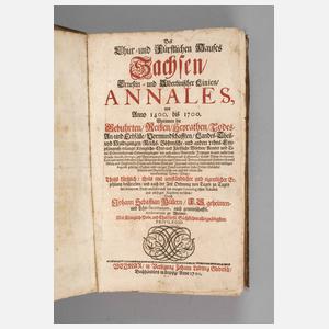 Annalen des Kurfürstlichen Sachsen 1700