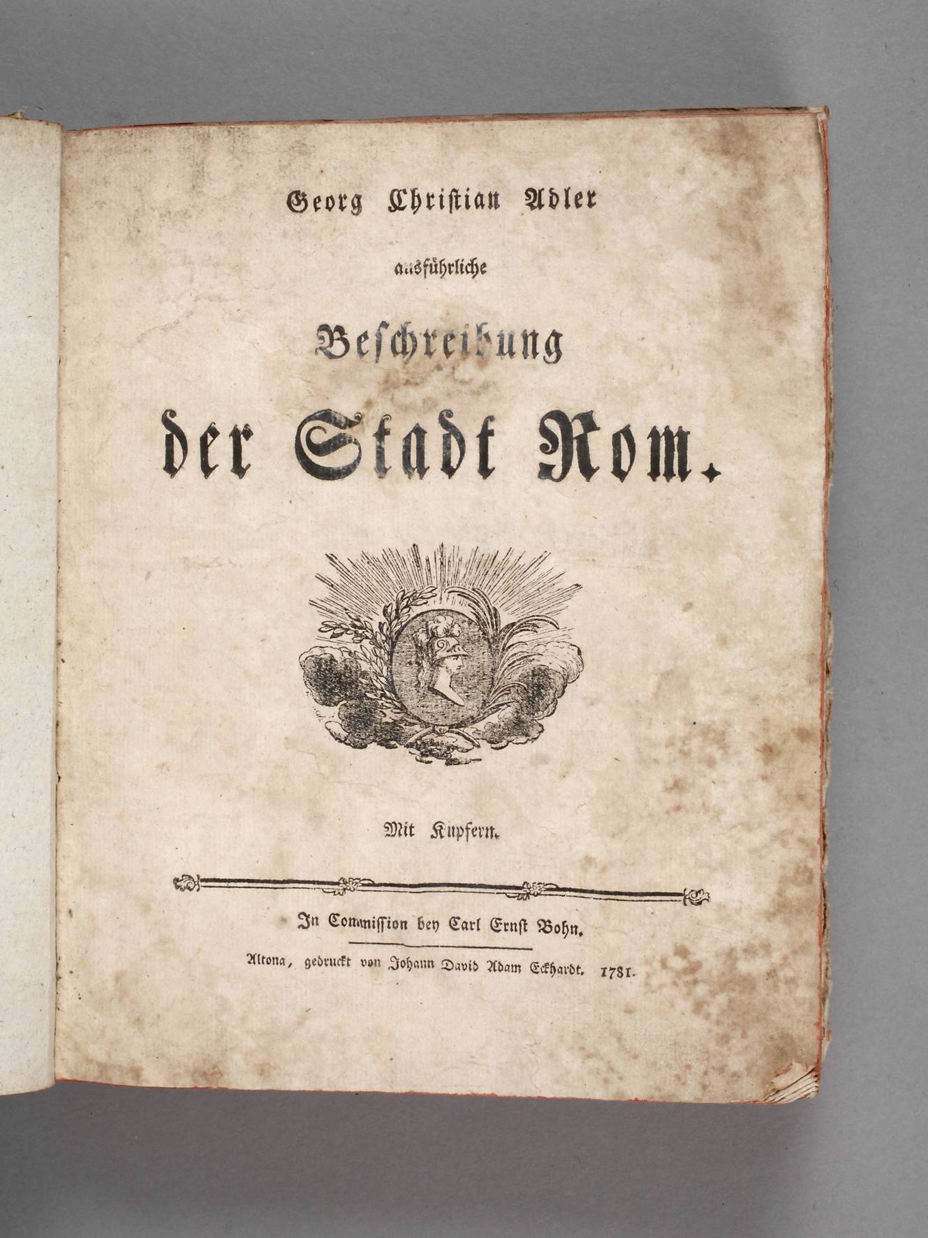 Ausführliche Beschreibung der Stadt Rom