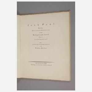 Jean Paul, Rede des toten ChristusJean Paul, Rede des toten ChristusJean Paul, Rede des toten Christus