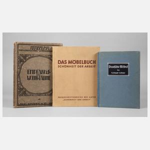 Konvolut Fachliteratur Möbel