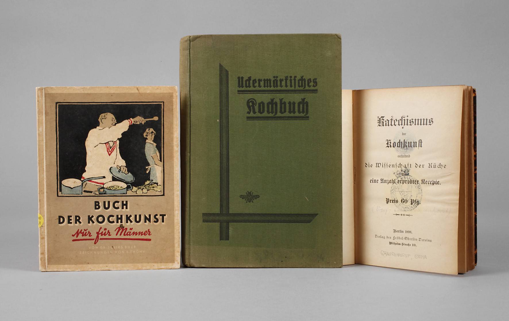 Konvolut alte Kochbücher