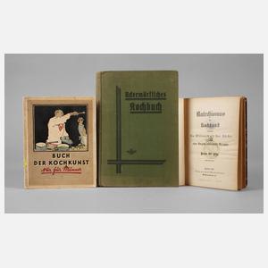Konvolut alte Kochbücher