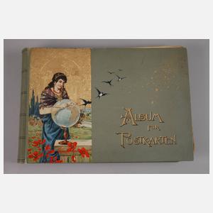 Ansichtskartenalbum Frankreich/Deutschland