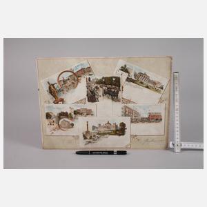 Großformatige Ansichtskarte