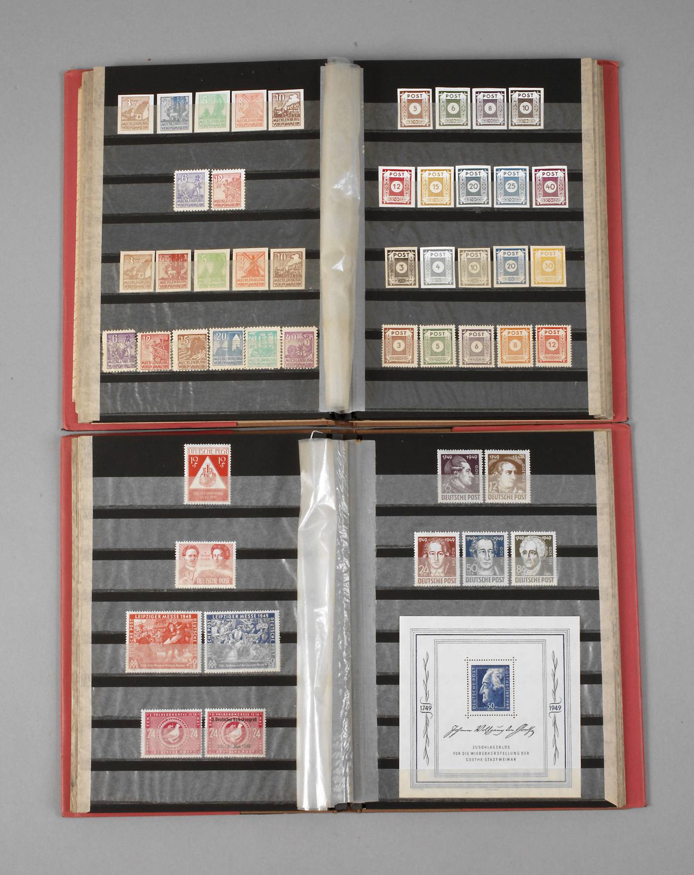 Alliierte-Besetzung und Goethe-Block