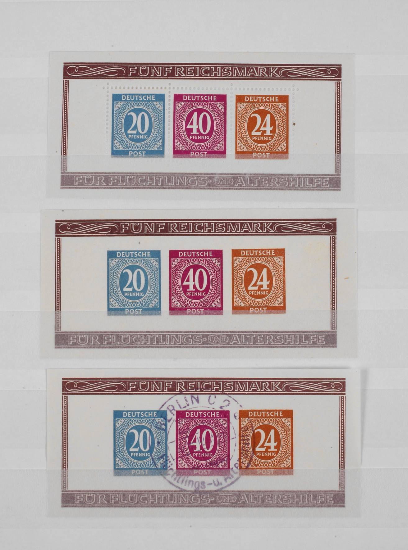 Blöcke der Alliierten Besetzung