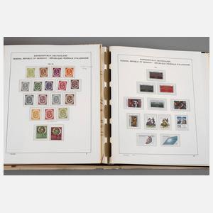 Briefmarken BRD kpl. 1949–83 Posthorn geprüft