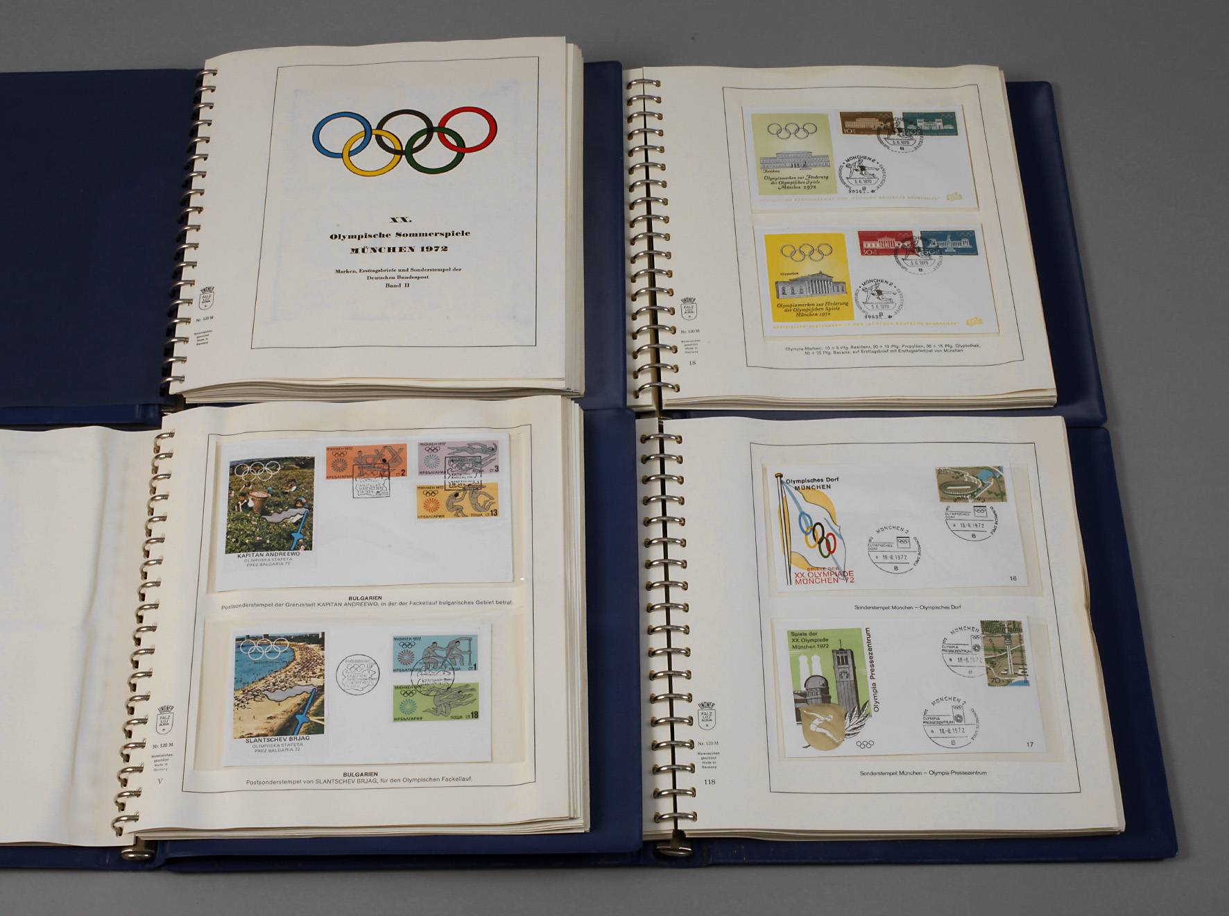 Briefmarken Olympiade 1972 München