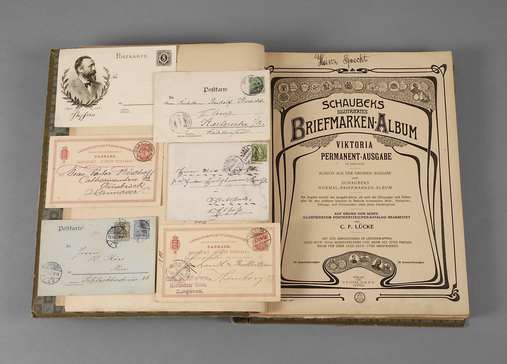 Briefmarken und Belege alle Welt