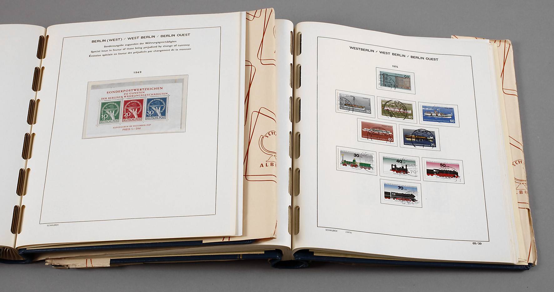 Briefmarken Westberlin 1949–84