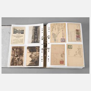 Briefmarken-Belege, GS DR und Feldpost