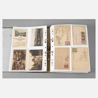 Briefmarken-Belege, GS DR und Feldpost111