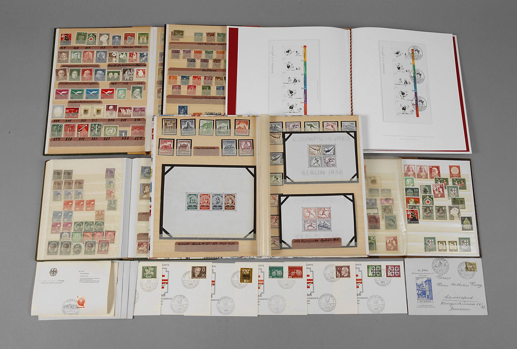 Buntes Konvolut Briefmarken