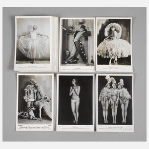 Konvolut Postkarten Tänzerinnen