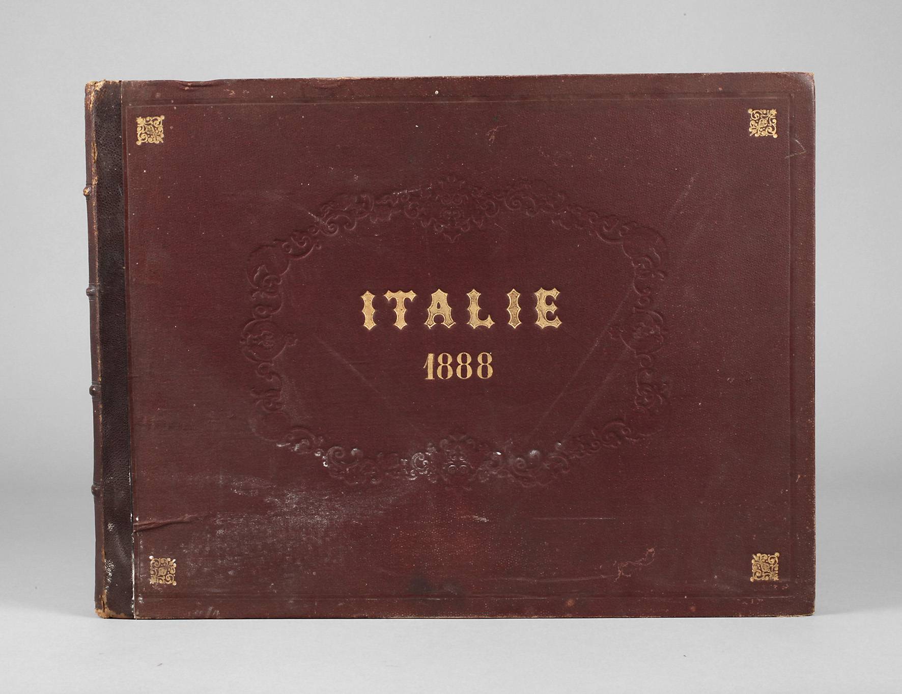 Fotoalbum ”Italie 1888”