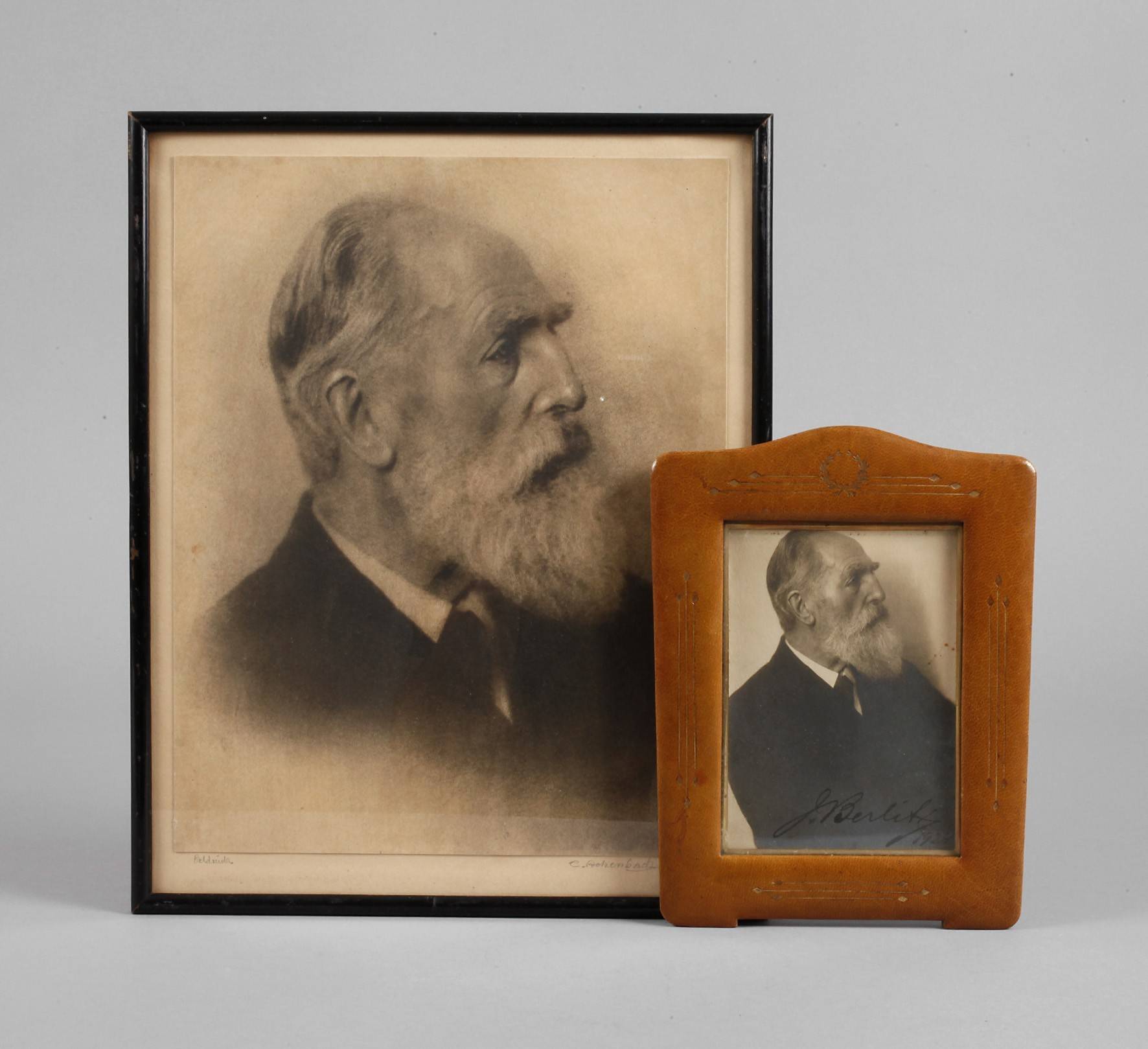 Paar Fotografien Carl Achenbach