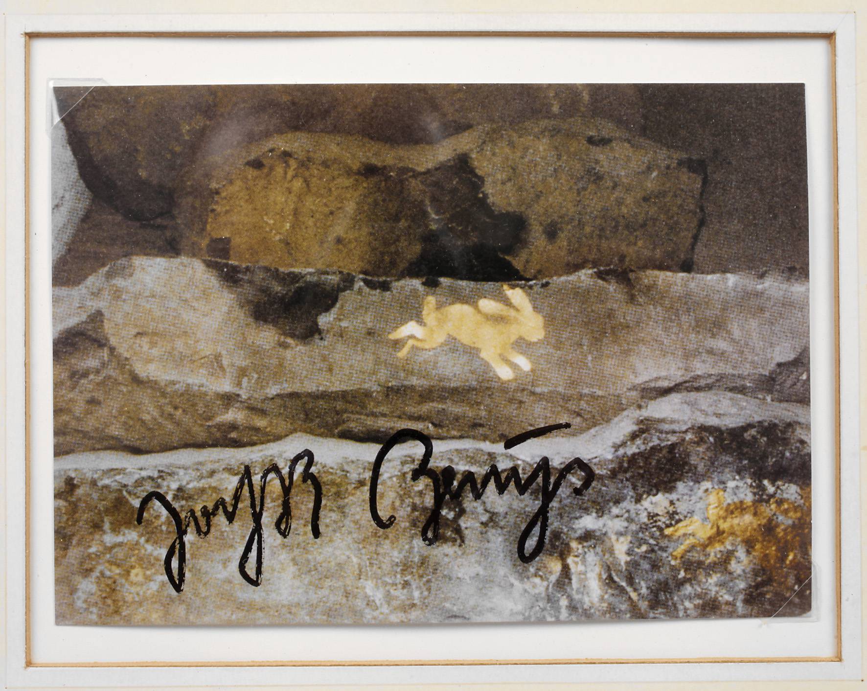 Autogramm Joseph Beuys