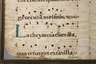 Blatt aus einem Antiphonar