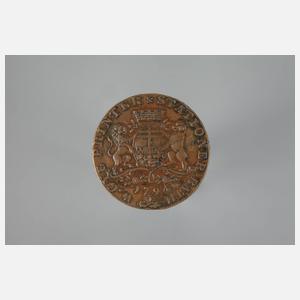 Englischer Token Bath 1794 und Konvolut Medaillen