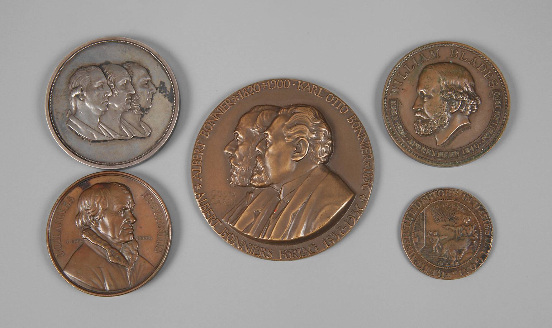 Englischer Token Bath 1794 und Konvolut Medaillen