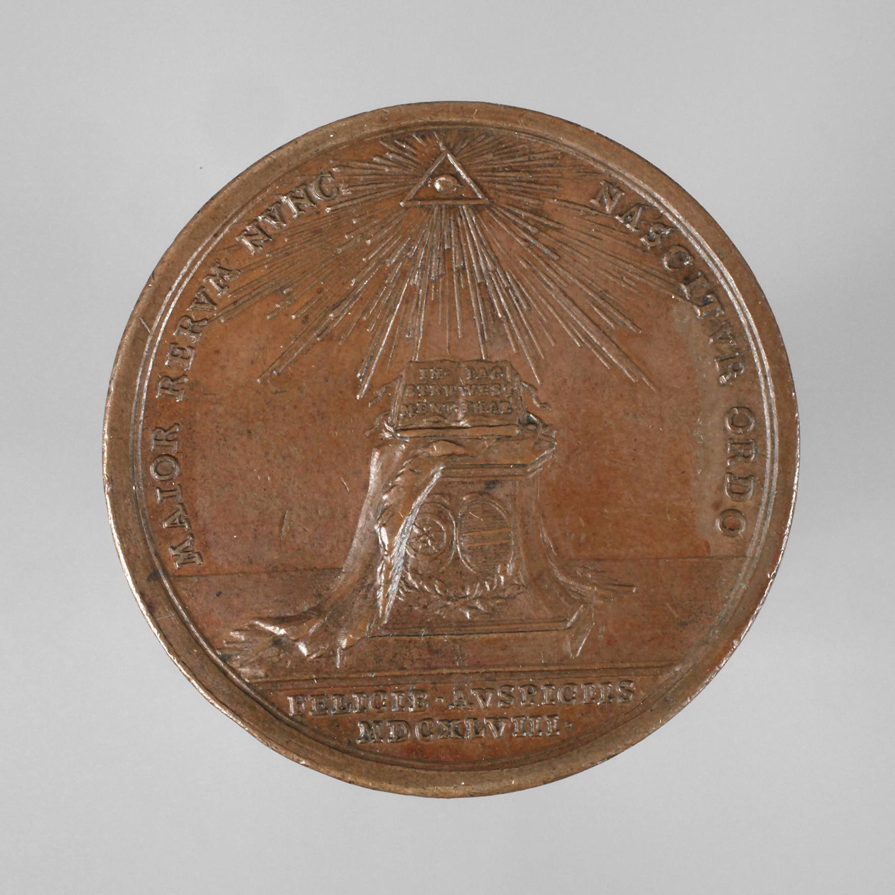 Medaille auf das Ende des 30-jähr. Krieges