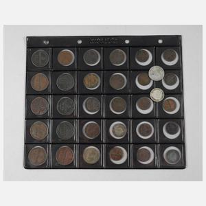 Konvolut Kleinmünzen Preußen 19. Jh.