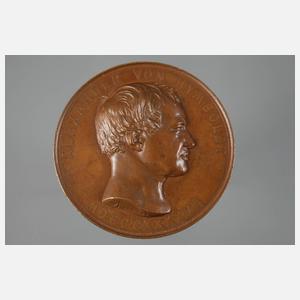 Medaille auf Alexander von Humboldt 1847