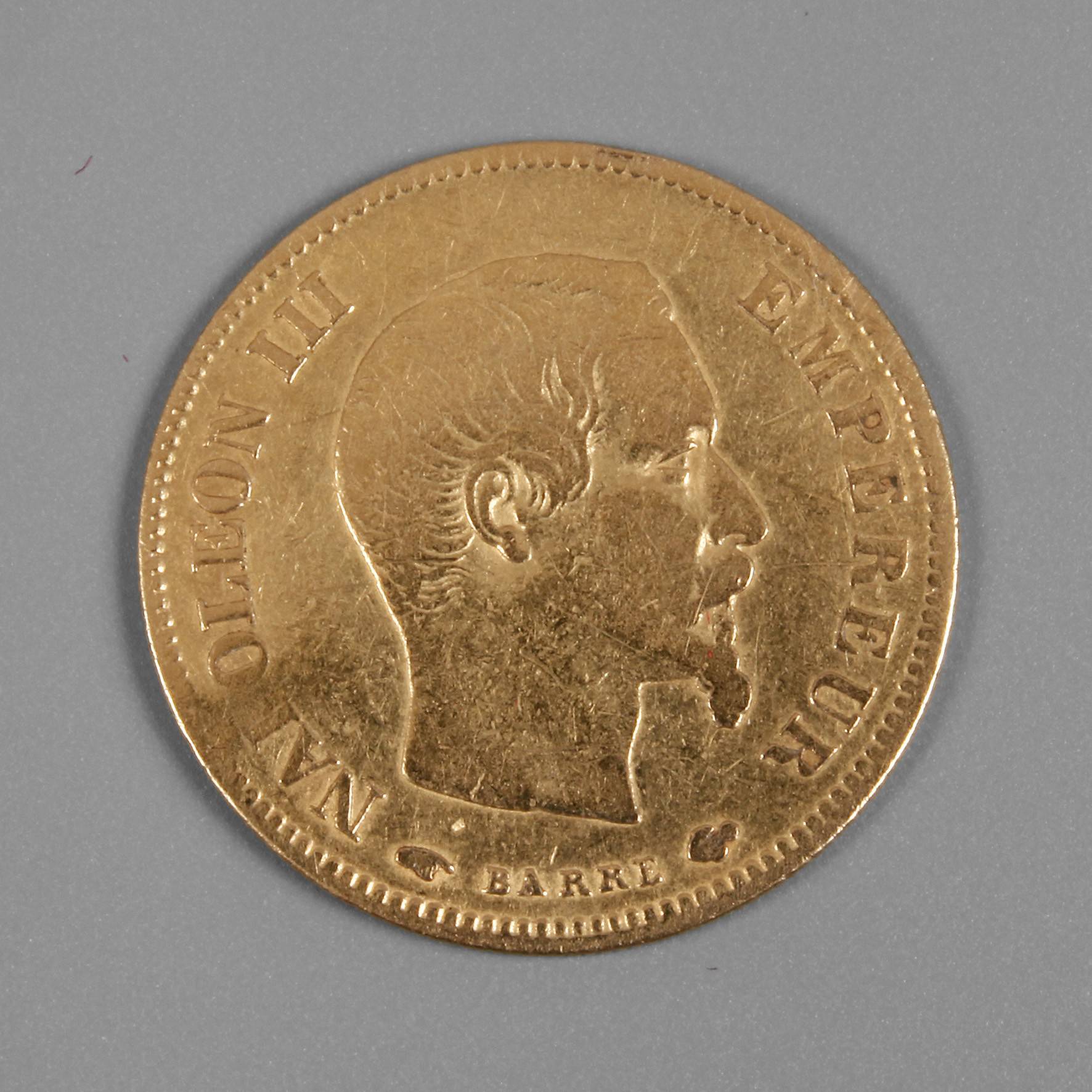 10 Francs Frankreich 1857