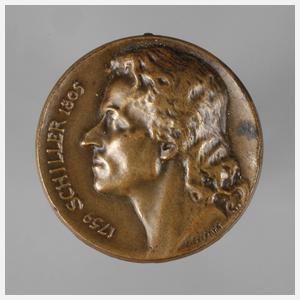 Gedenkmedaille Friedrich Schiller