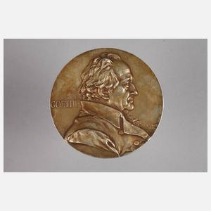 Medaille auf Goethe (Galvano)