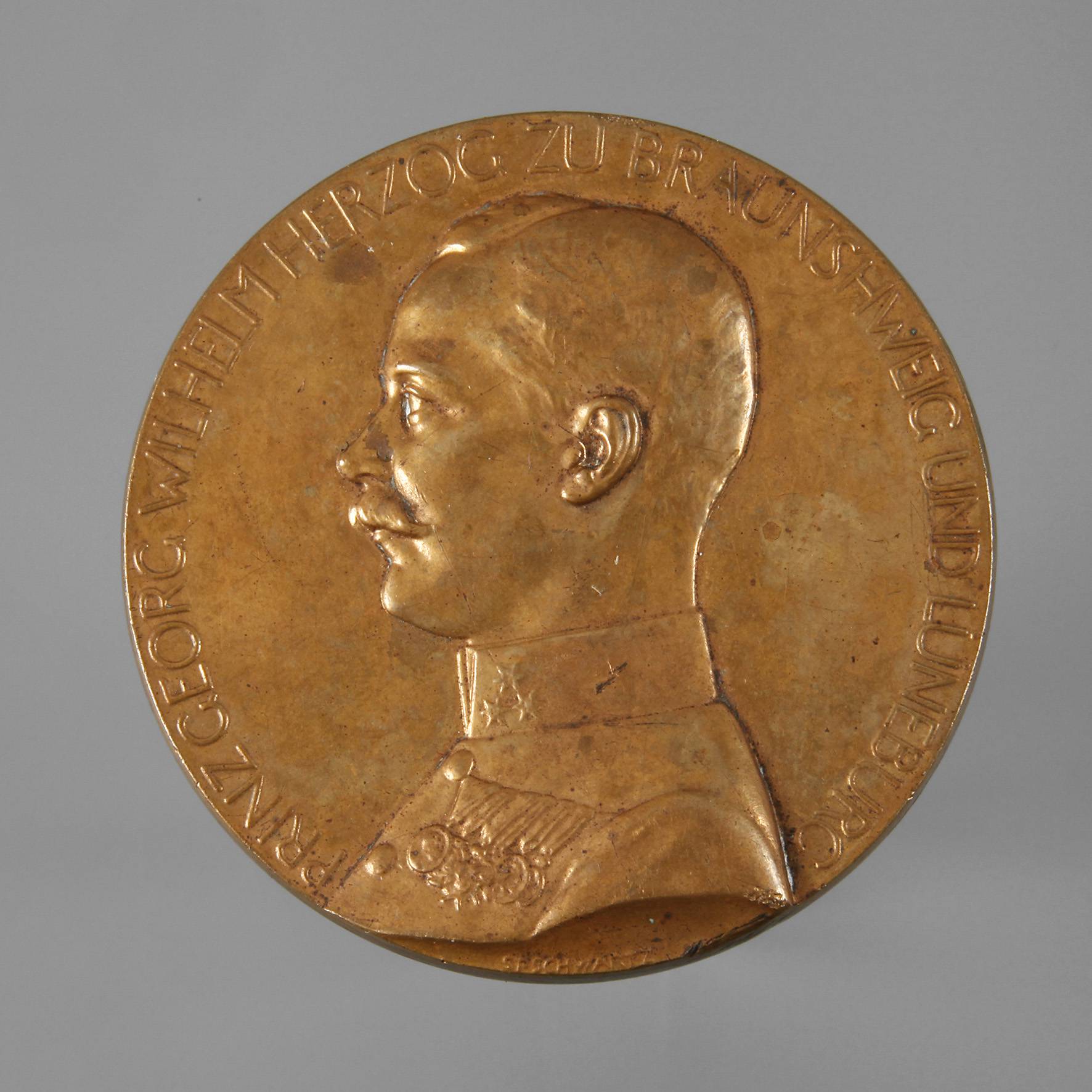 Medaille auf den Herzog zu Braunsch.-Lüneb.