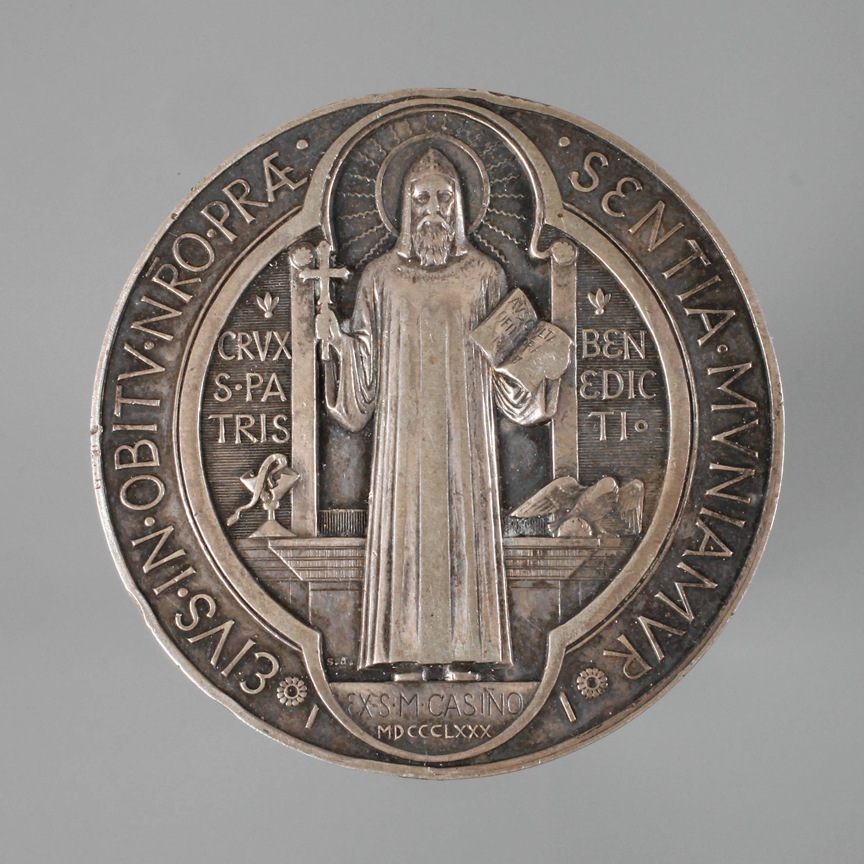 Silbermedaille Monte Casino 1880