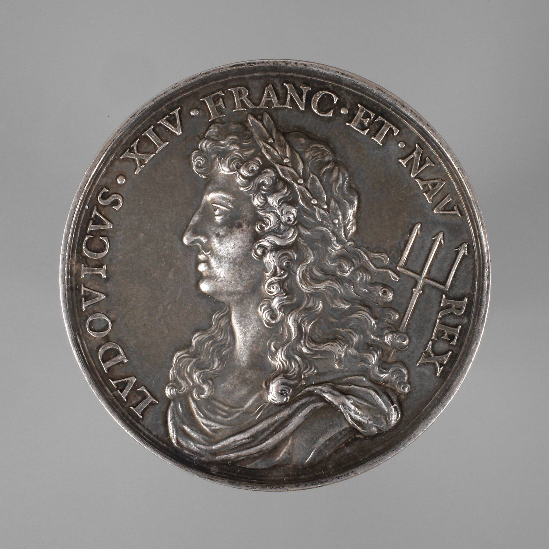 Nachprägung Flottenmedaille Ludwig XIV.