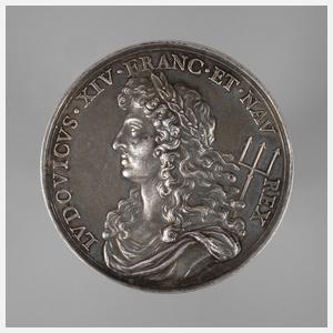 Nachprägung Flottenmedaille Ludwig XIV.