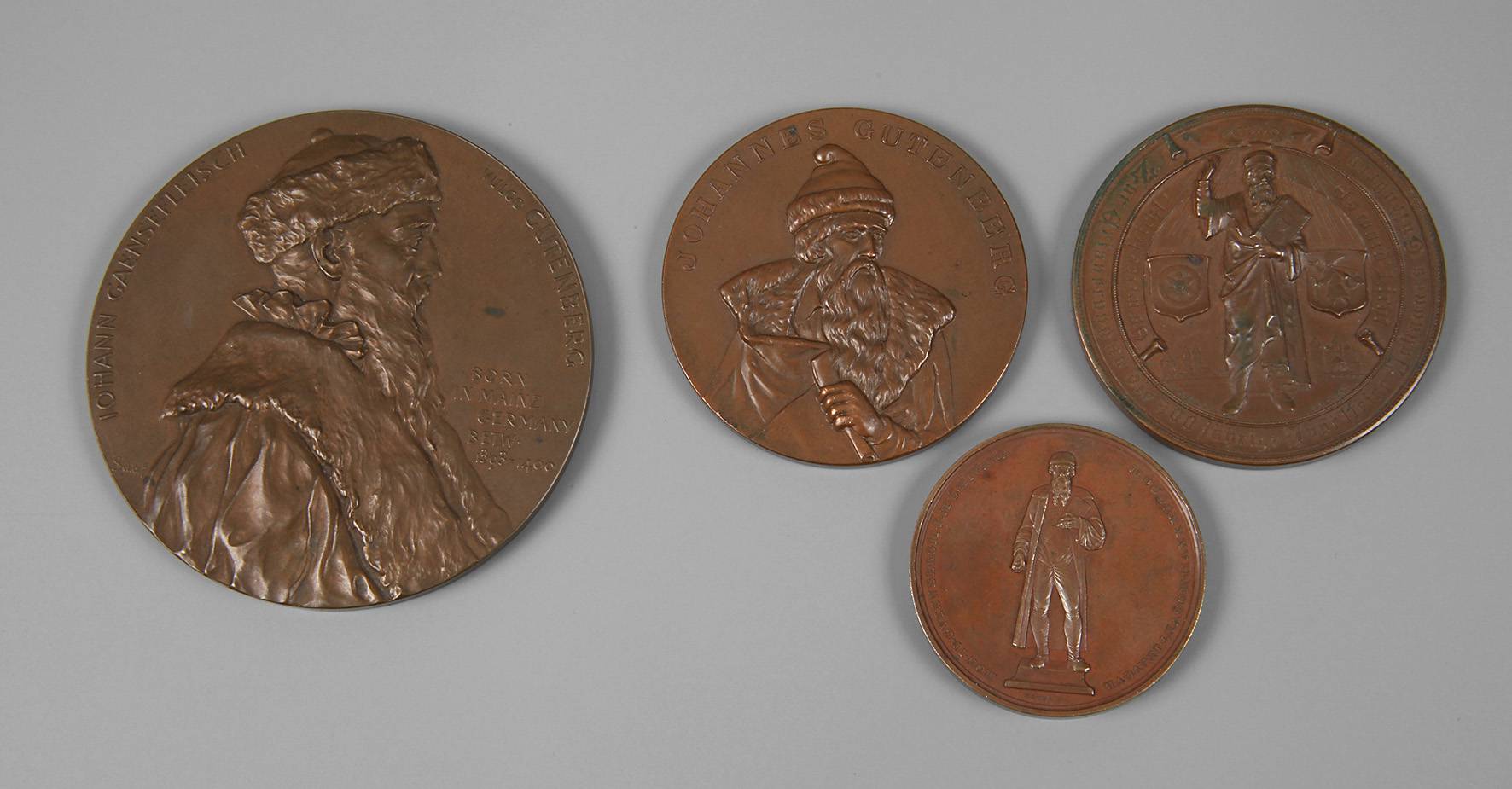 Konvolut Medaillen Gutenberg