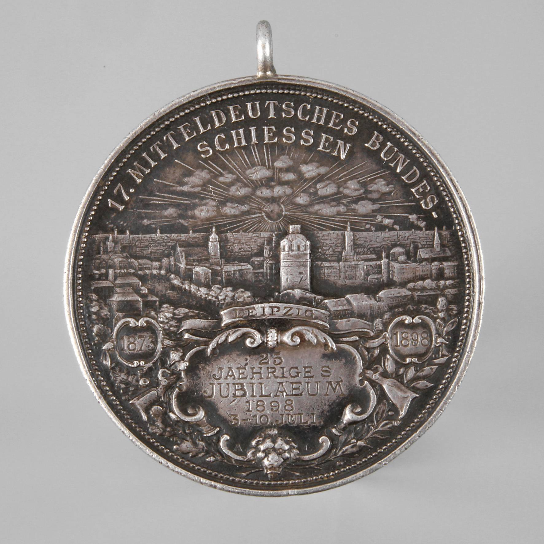 Schützenmedaille Leipzig 1898
