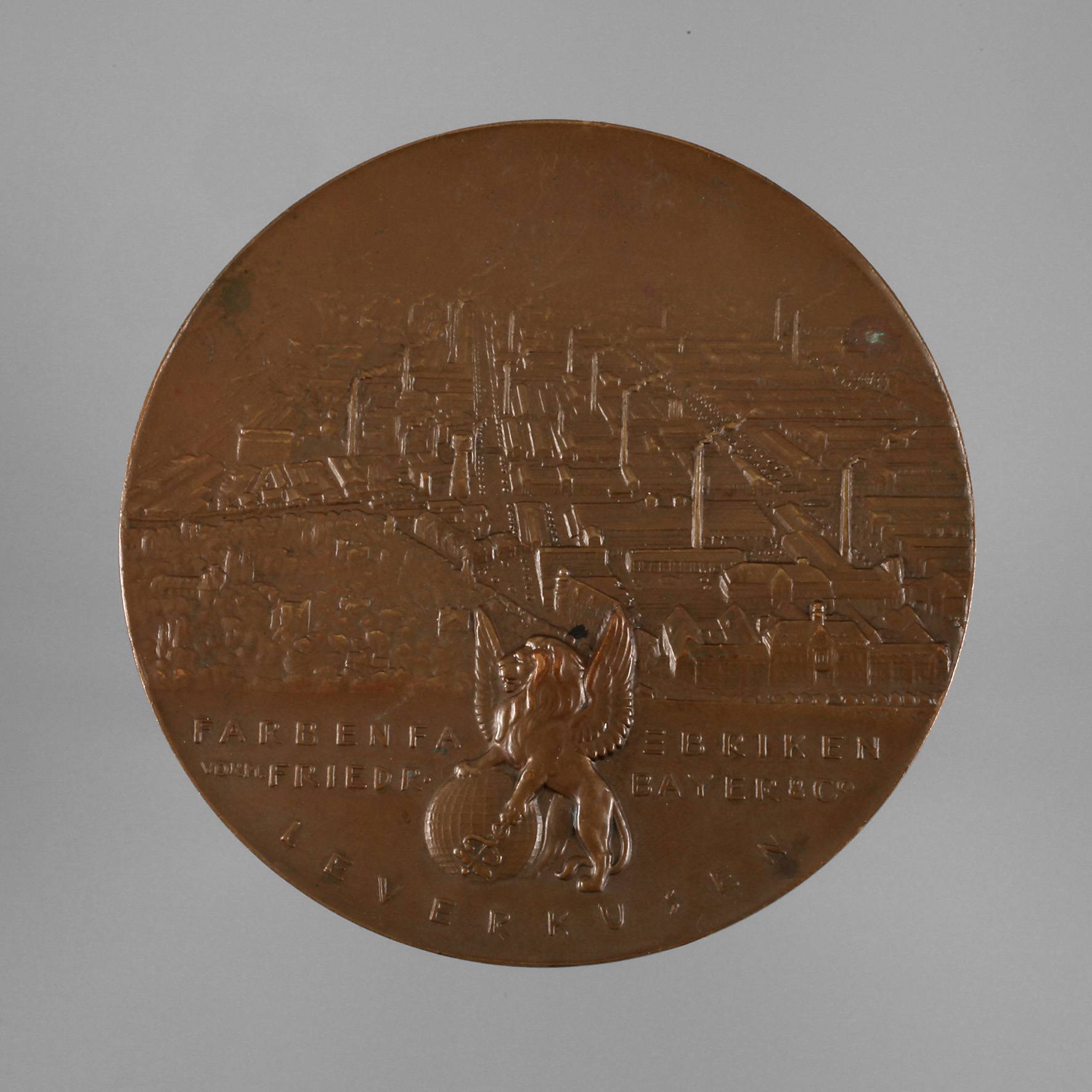 Medaille Farbenfabriken Leverkusen