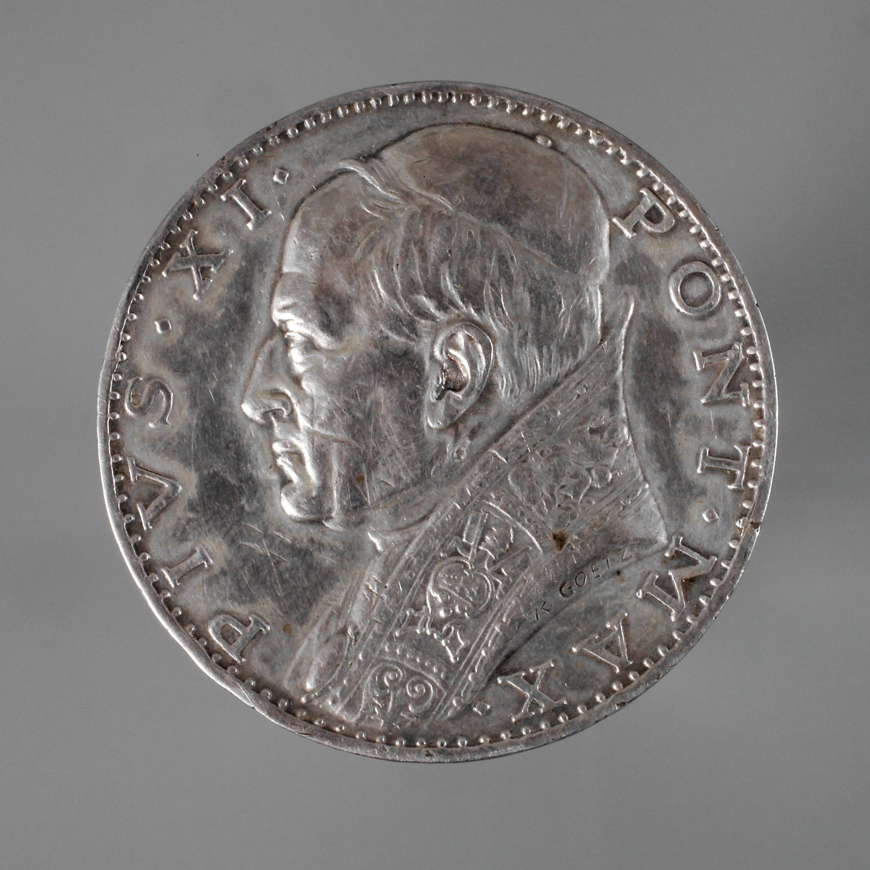 Medaille Papst Pius XI.