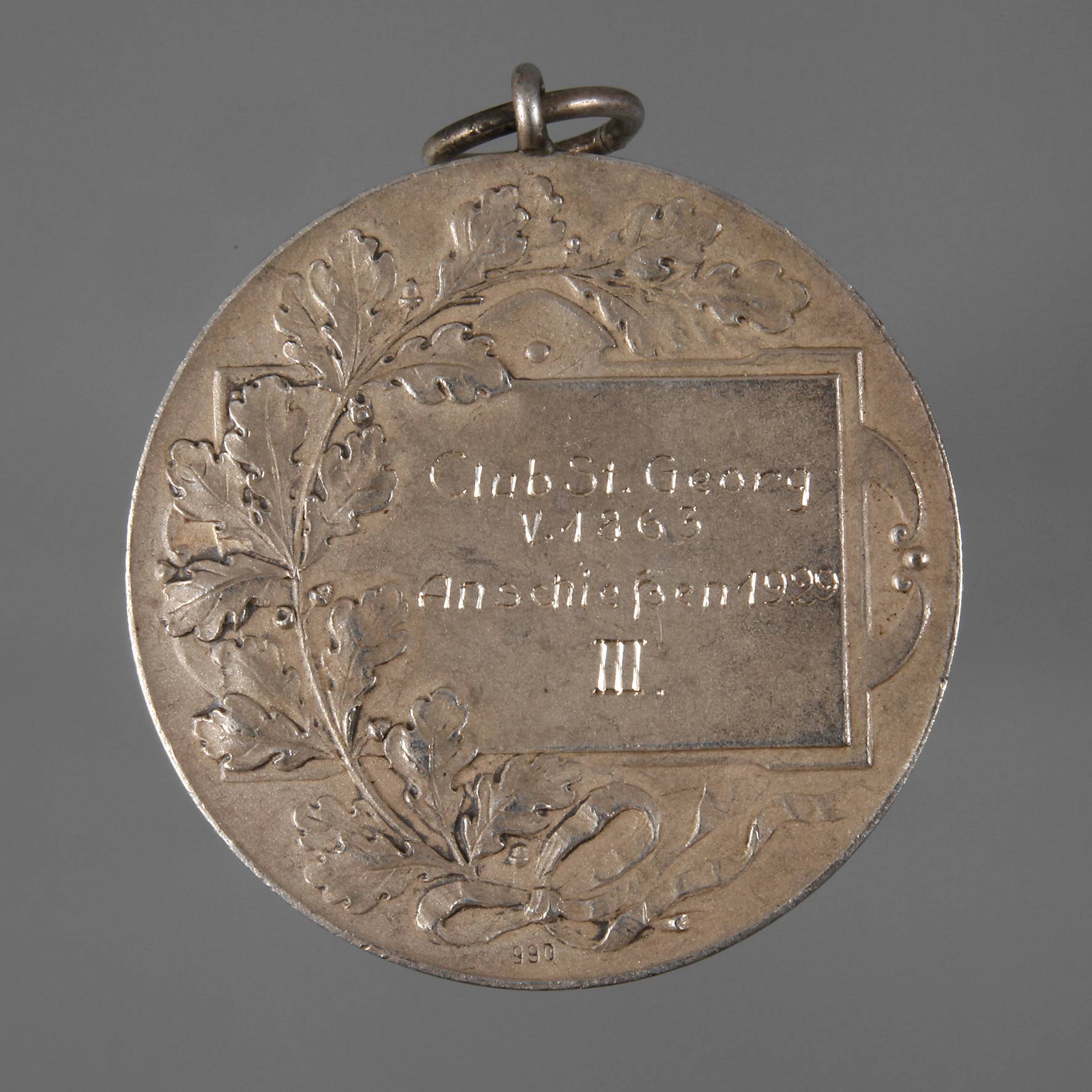 Schützenmedaille Club St. Georg