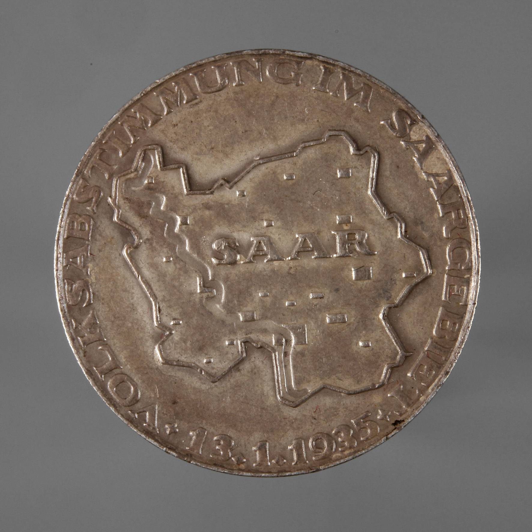 Saarmedaille 1935