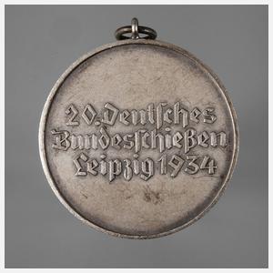Schützenmedaille Leipzig 1934