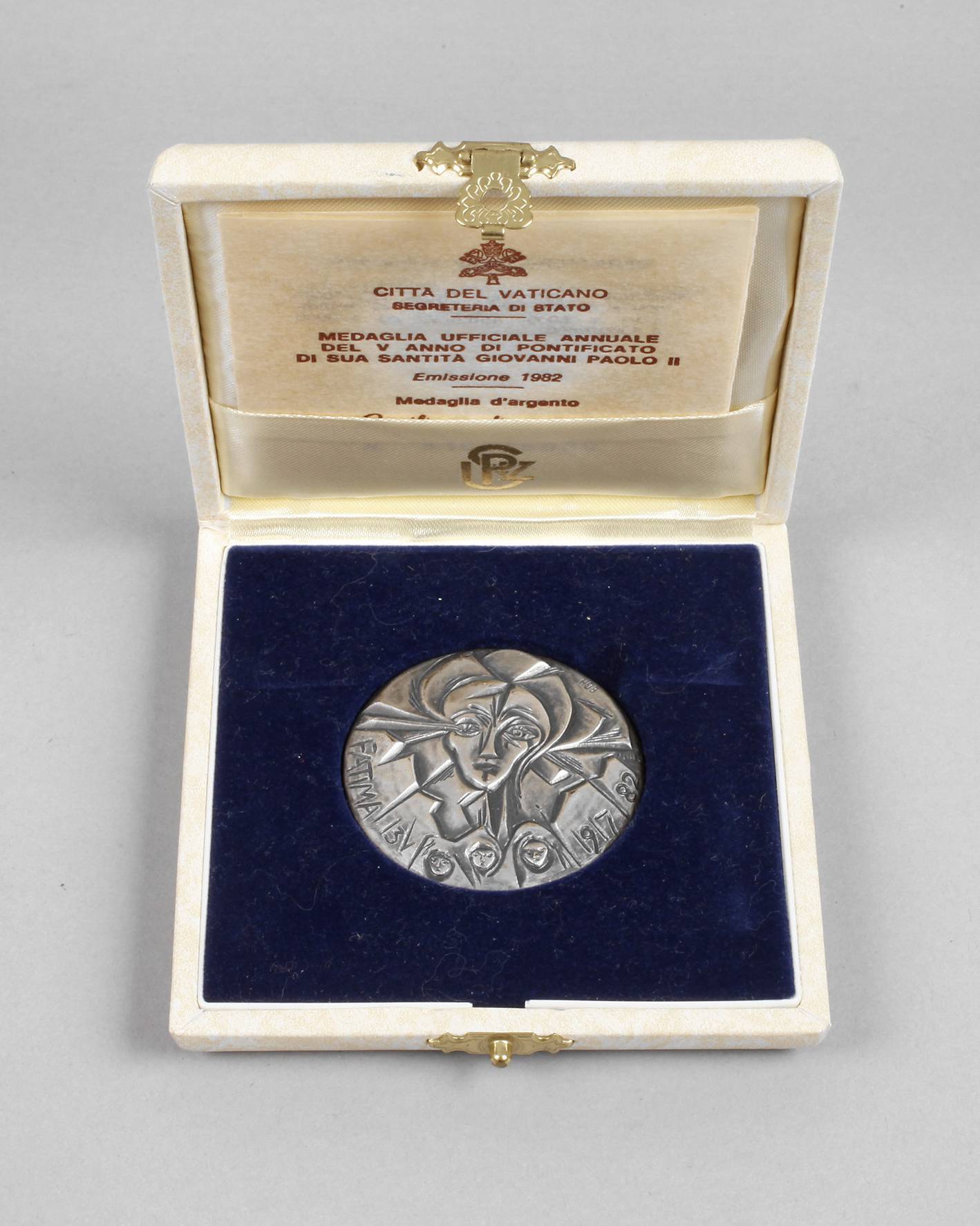 Medaille Vatikan 1982
