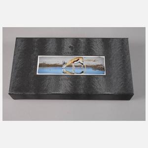 Silbermünzkollektion The African Springbok