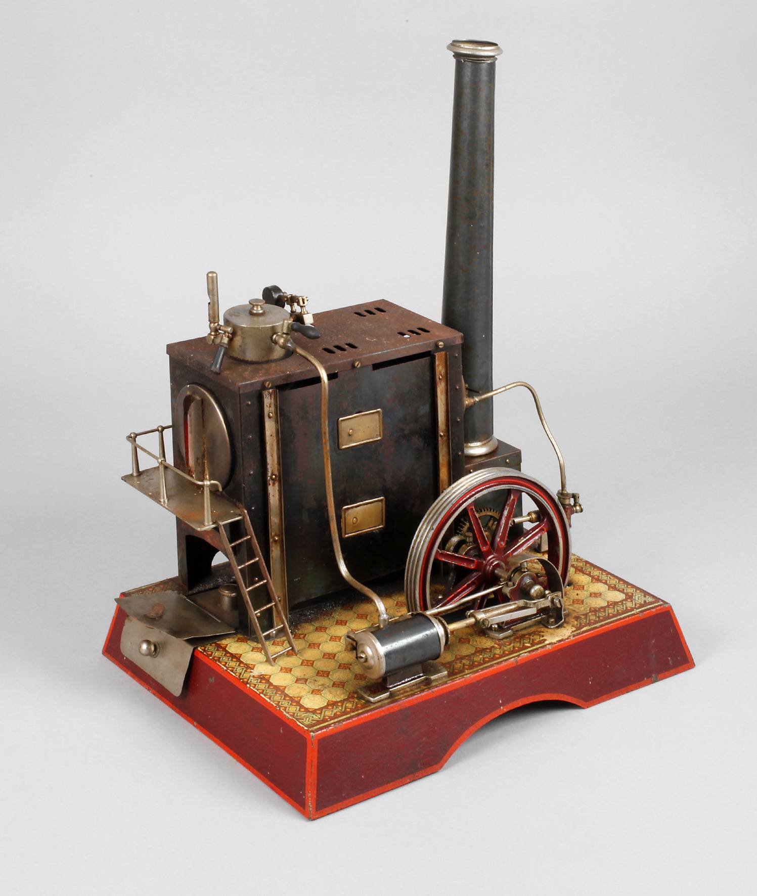 Große Dampfmaschine