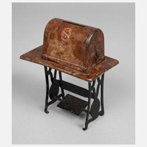 Spardose Singer-Nähmaschine