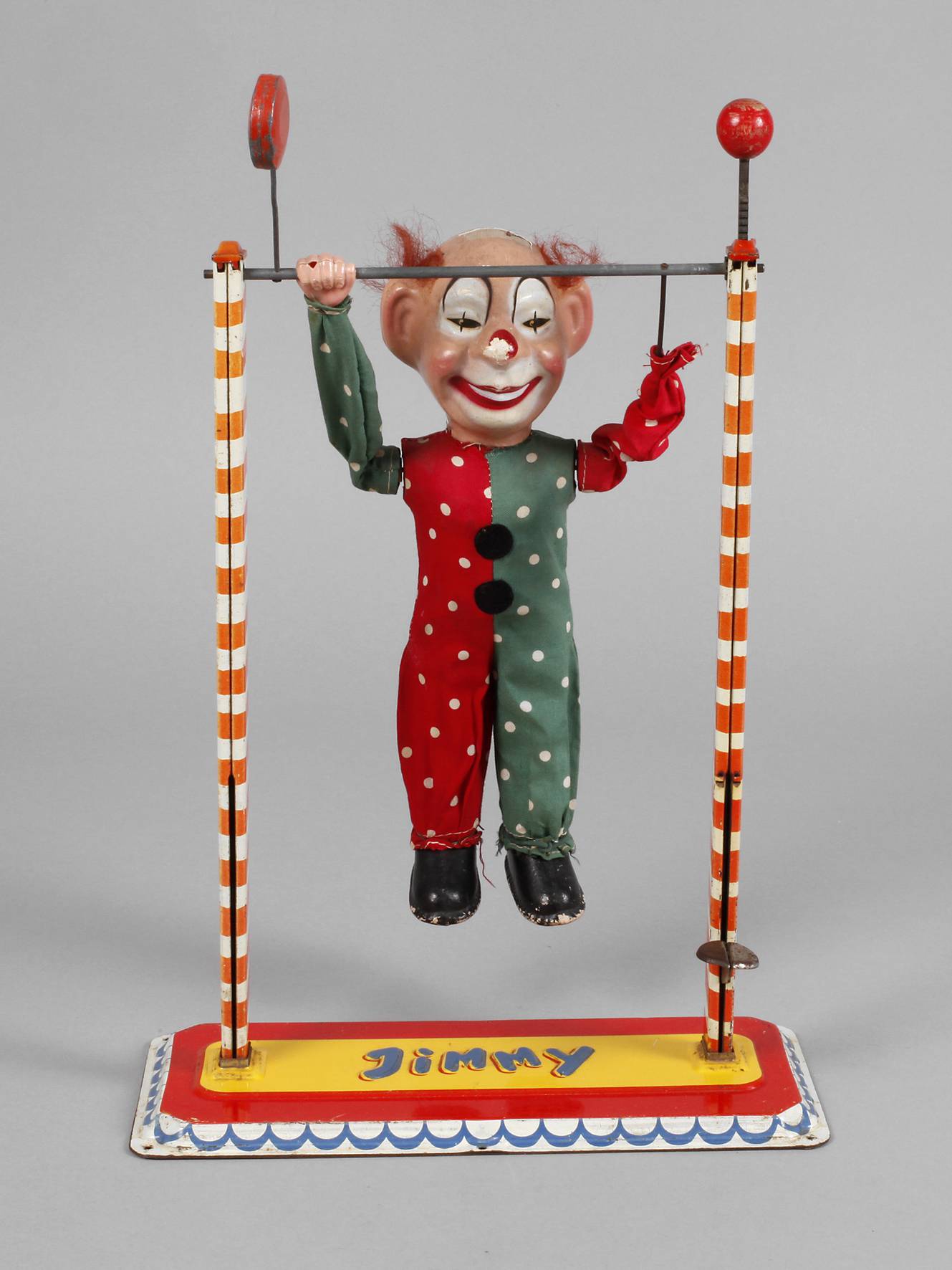 Clown als Reckturner