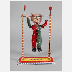 Clown als Reckturner